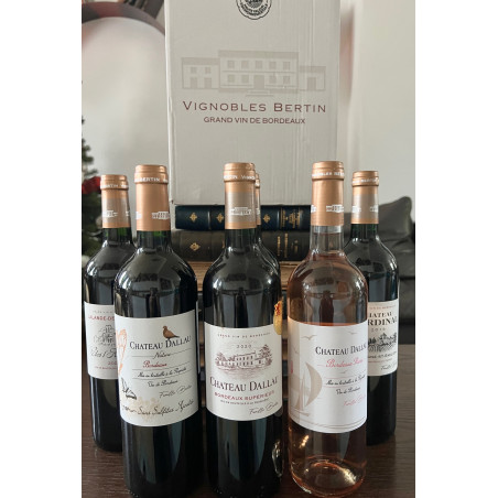 Carton Découverte 6 bouteilles - Vignobles Bertin